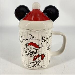 Minnie Mouse Christmas Santa Mug